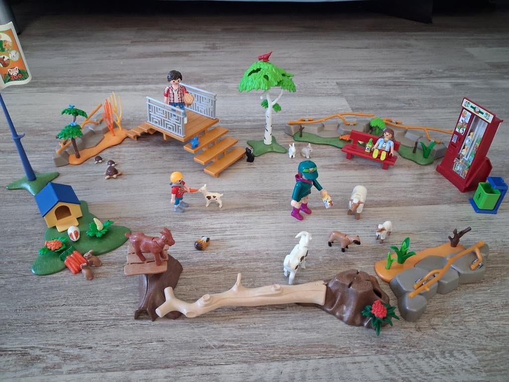 Playmobil Zoo Dierenpark met veel dieren en figuren, Ophalen, Zo goed als nieuw, Complete set
