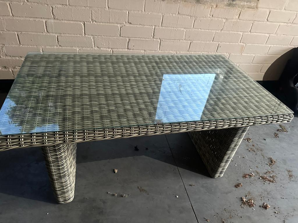 Tuintafel, Tuin en Terras, Tuintafels, Ophalen of Verzenden, Nieuw, Rechthoekig