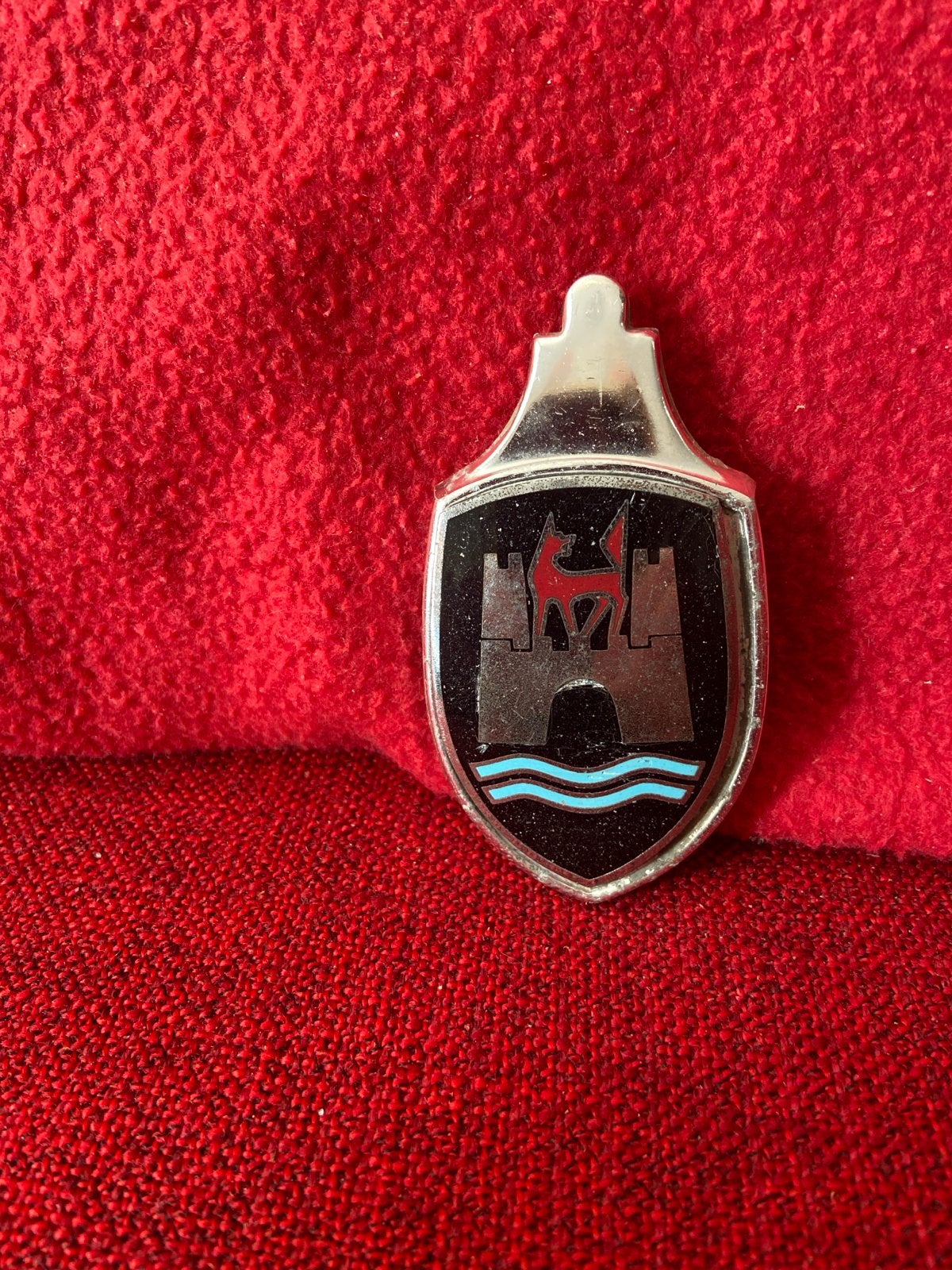 Vintage VW Logo Voordeksel Embleem, Ophalen of Verzenden, Gebruikt
