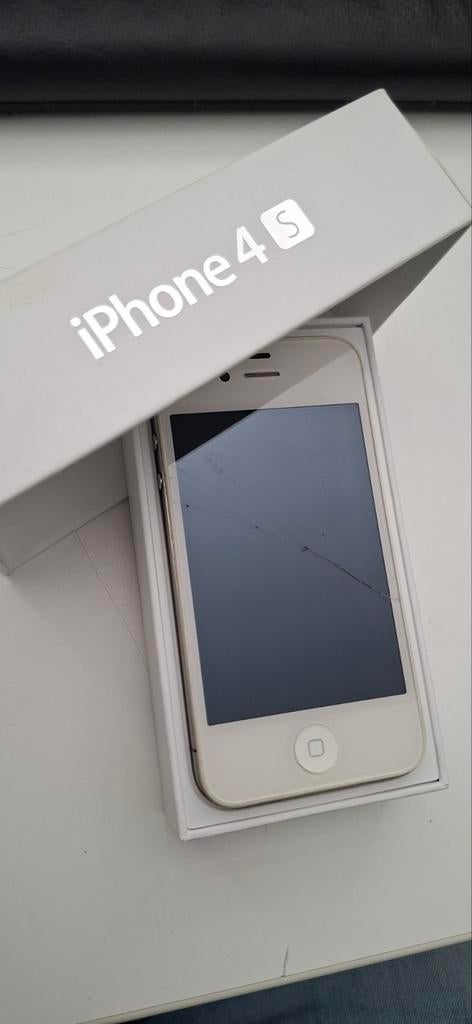 iPhone 4S wit, Telecommunicatie, Mobiele telefoons | Apple iPhone, Ophalen of Verzenden