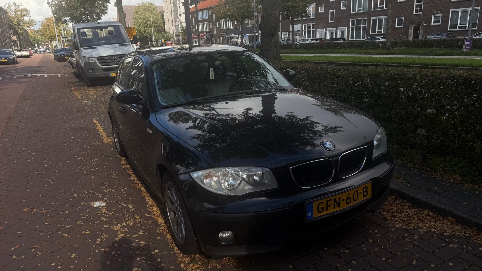 BMW 1-serie 116i | 2004 | Handgeschakeld | APK 2027, Auto's, 1-Serie, 1596 cc, Zwart, Zwart