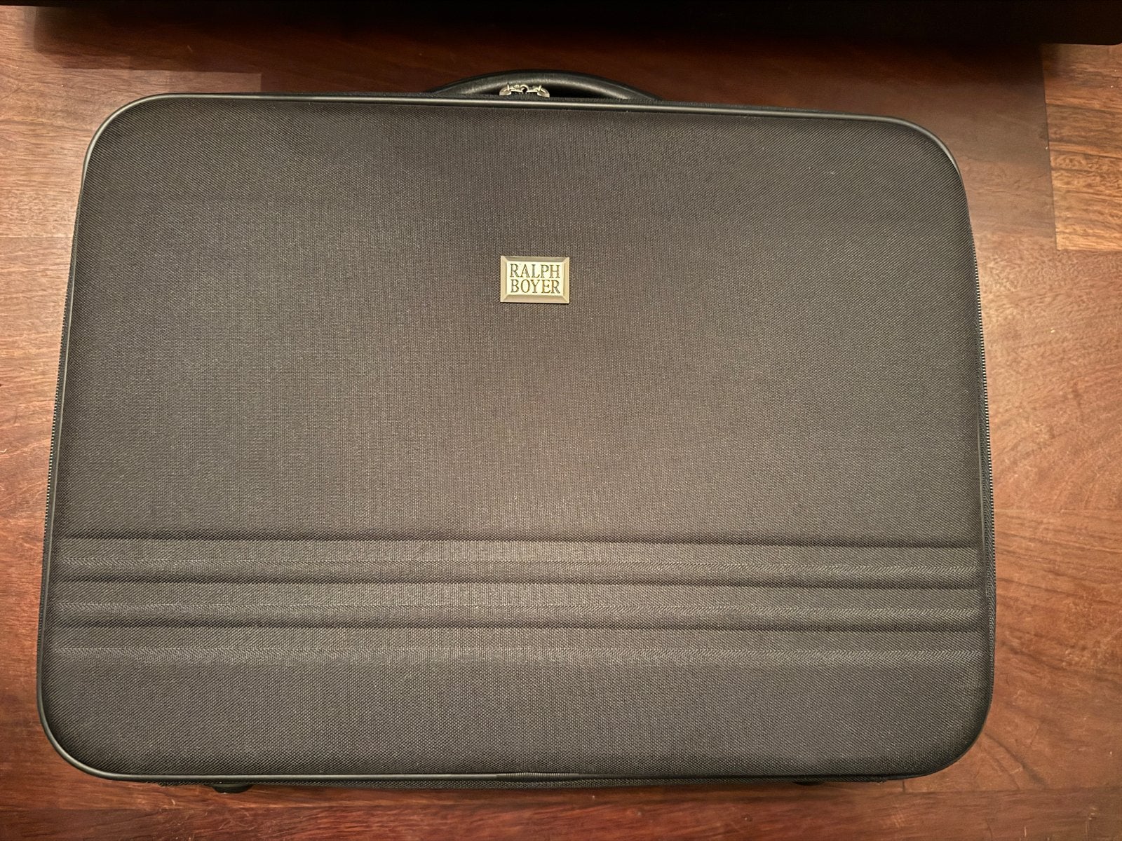 Ralph Boyer laptoptas / aktetas - Zwart, 47x34x10 cm, 40 tot 60 cm, 30 cm of meer, Gebruikt, Zwart