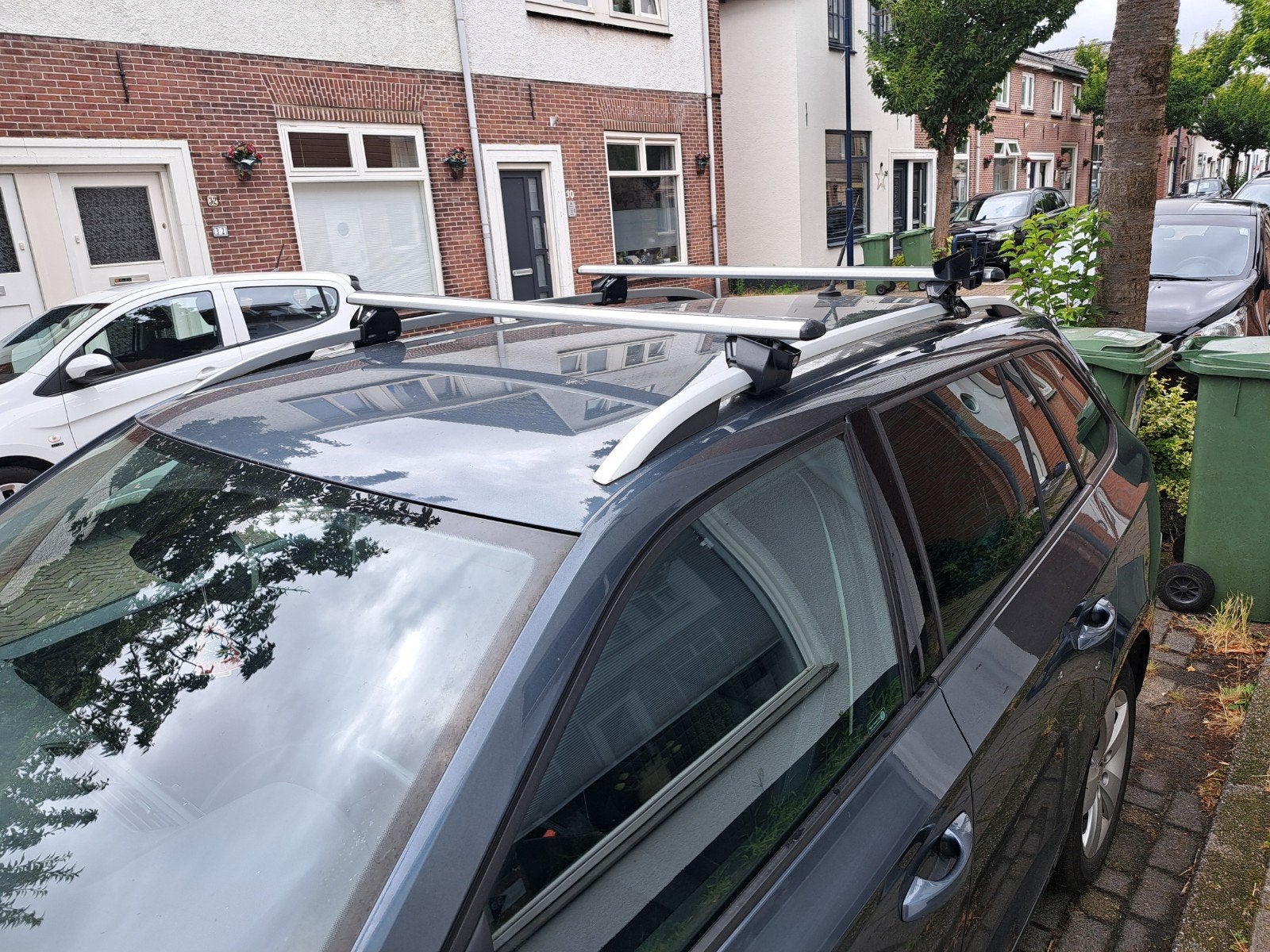 Dakdragers voor Skoda Octavia met open dakrails, Ophalen, Gebruikt