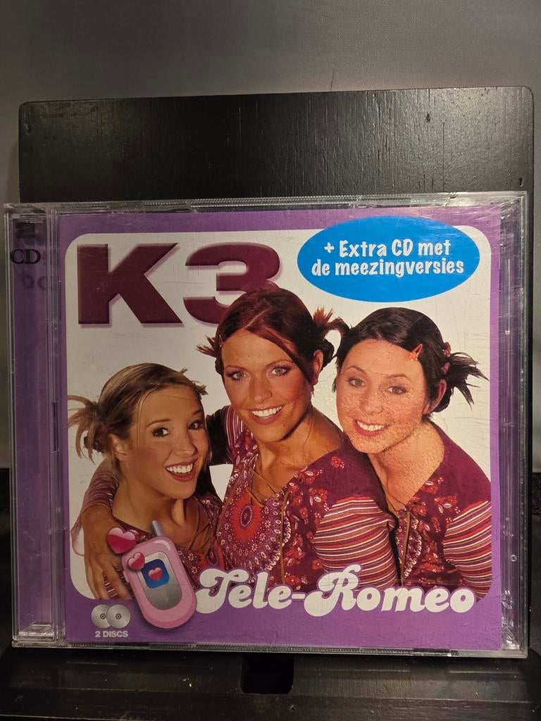 K3 Tele-Romeo CD - Inclusief extra meezingversies, Gebruikt, Boxset, 6 tot 9 jaar, Ophalen of Verzenden