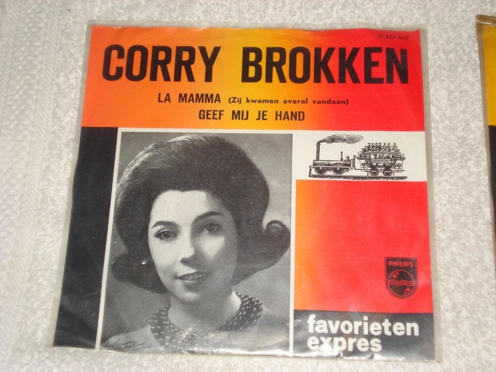 Corry Brokken   La Mamma     Favorieten Expres, Cd's en Dvd's, Vinyl Singles, Fotohoes, Ophalen of Verzenden, Zo goed als nieuw