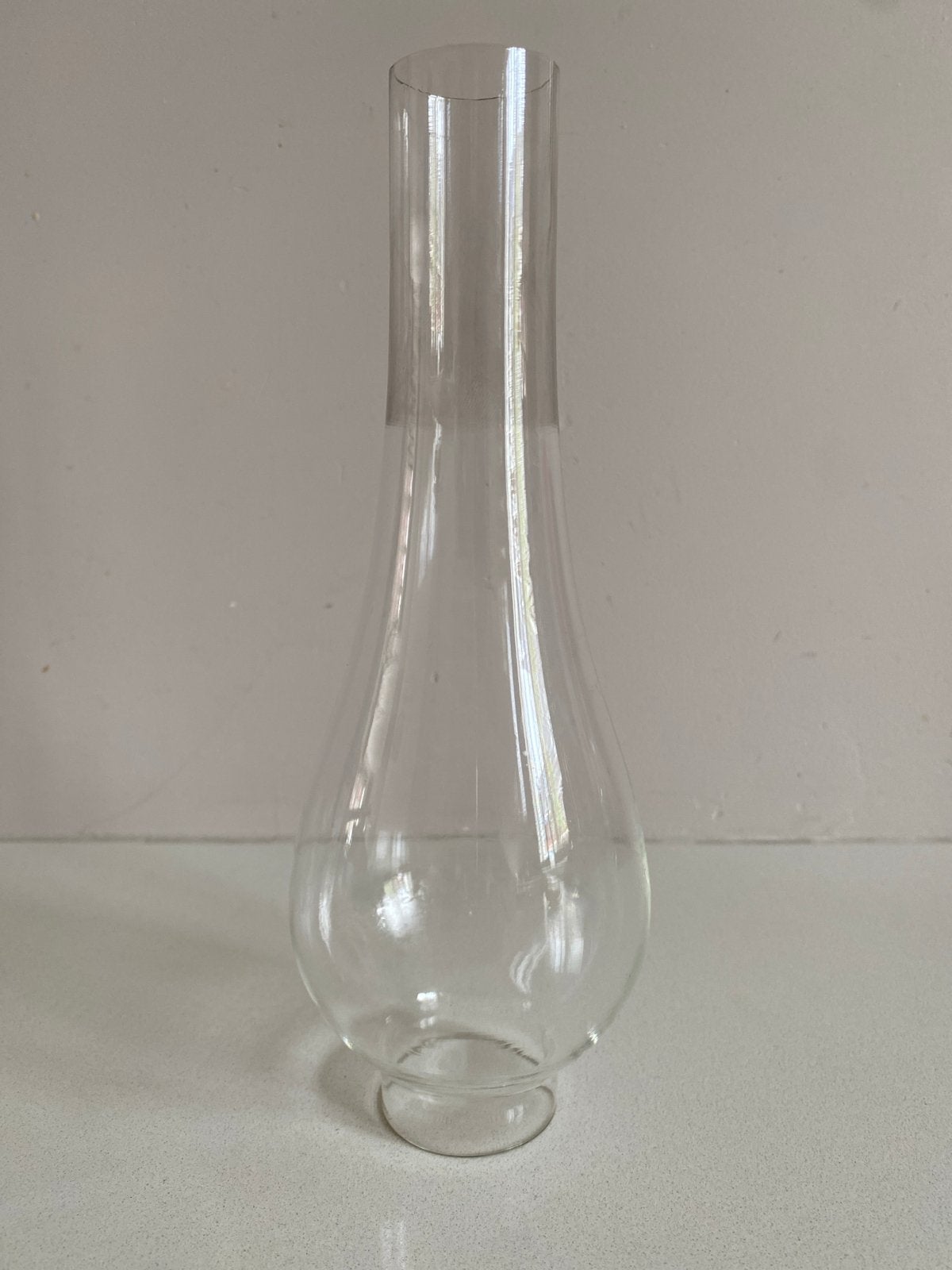 Glazen lamp voor olielamp of petroleumlamp, Ophalen