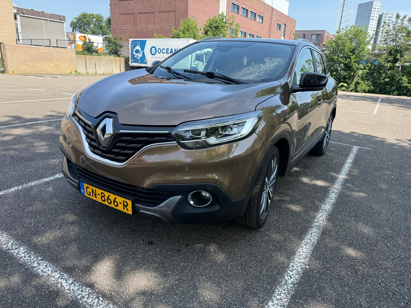Renault Kadjar 1.2 TCE 2015 Bruin, Auto's, Voorwielaandrijving, Kadjar, 1295 kg, 4 cilinders
