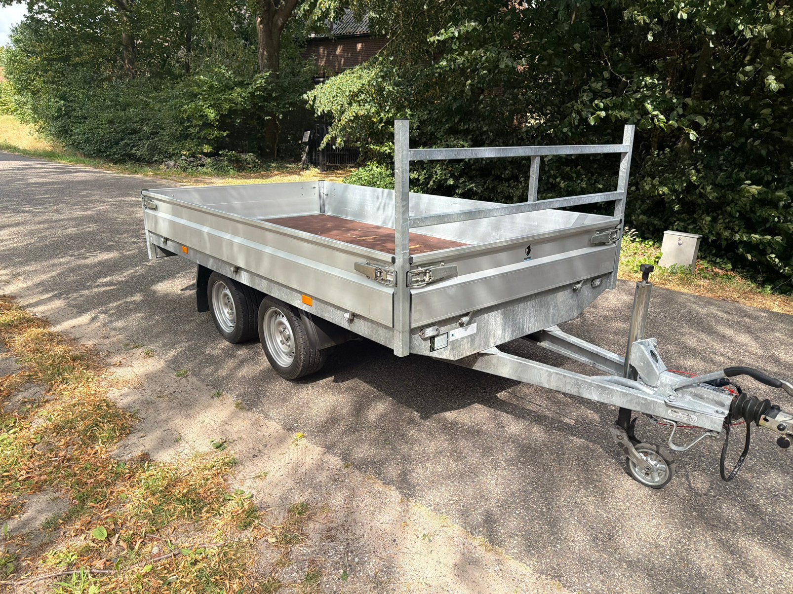 Aanhanger Hapert Azure plateau aanhangwagen, Ophalen of Verzenden, Zo goed als nieuw