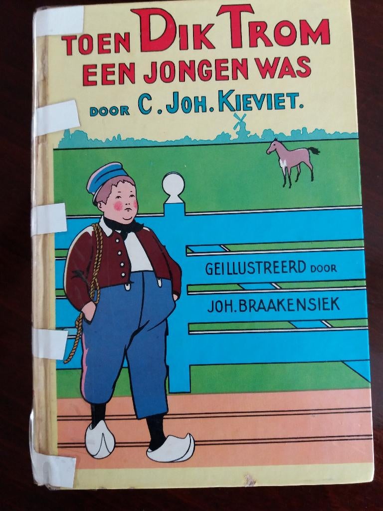 Toen "Dik Trom" een jongen was, door : C.Joh. Kieviet., Ophalen of Verzenden, Gelezen, C.Joh. Kieviet., Non-fictie
