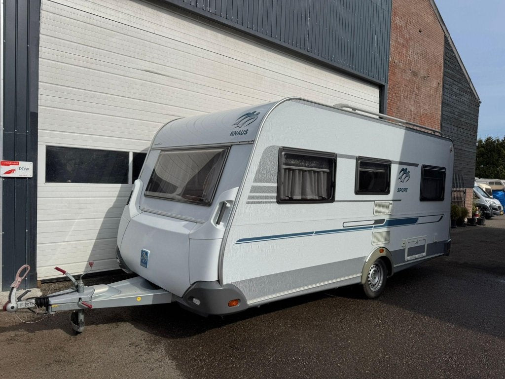 Knaus Sport Premium Line 450 FU + Mover + Luifel, Rondzit, Bedrijf, Overige typen, Schokbreker