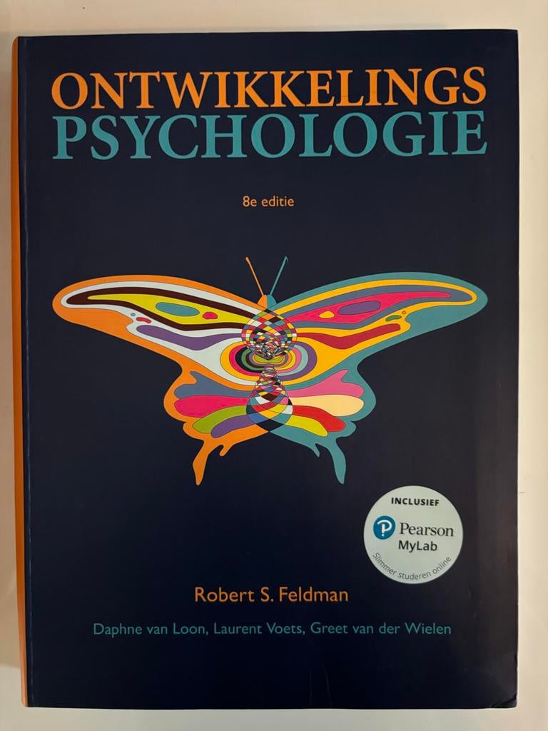 Ontwikkelingspsychologie - 8e editie - Feldman, Ophalen of Verzenden, Gamma, Gelezen, HBO