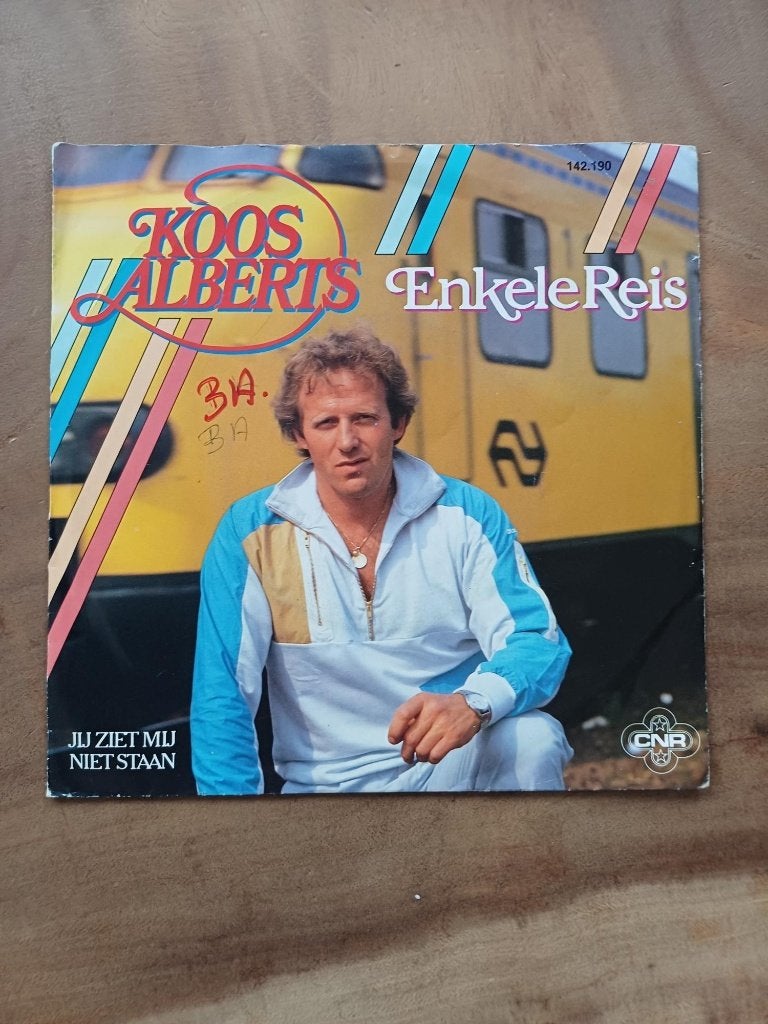 Koos Alberts - Enkele Reis - Single - Vinyl, Ophalen of Verzenden, Gebruikt, Nederlandstalig