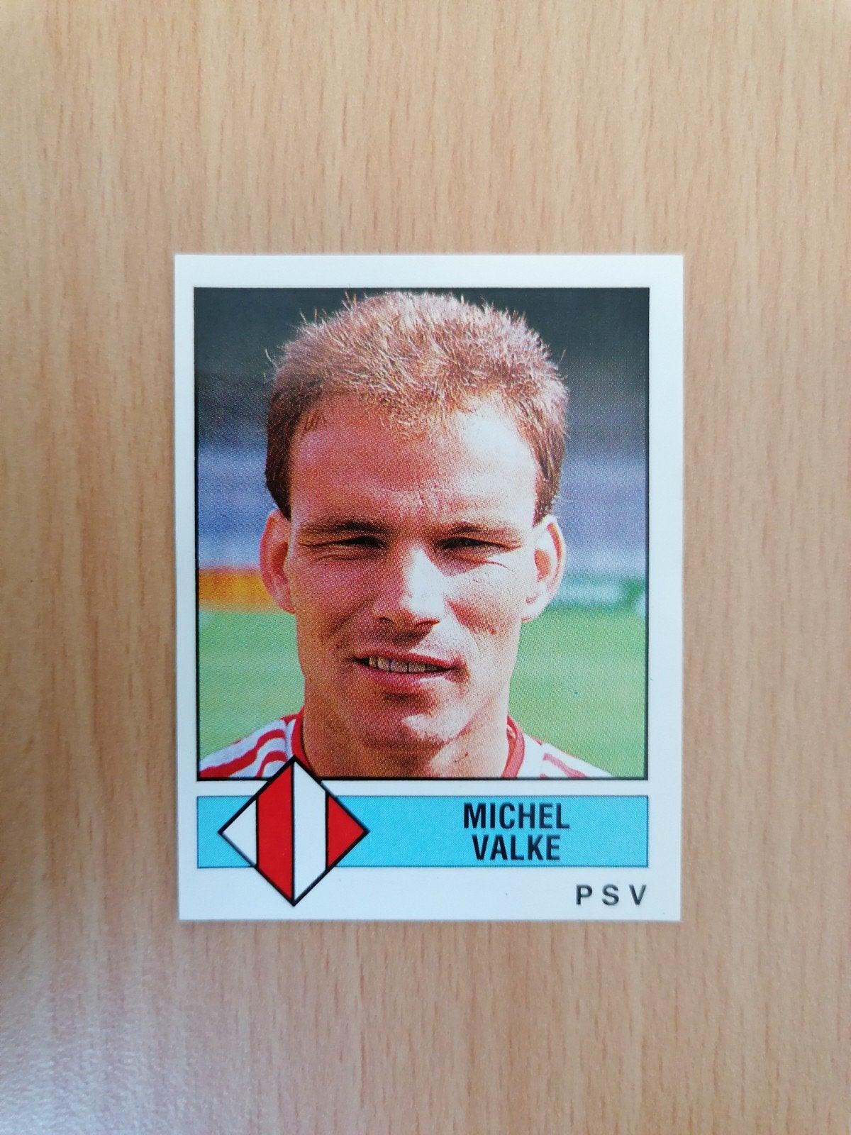 Panini Voetbal 87 #219 Valke., Ophalen of Verzenden, Zo goed als nieuw, Ajax, Poster, Plaatje of Sticker