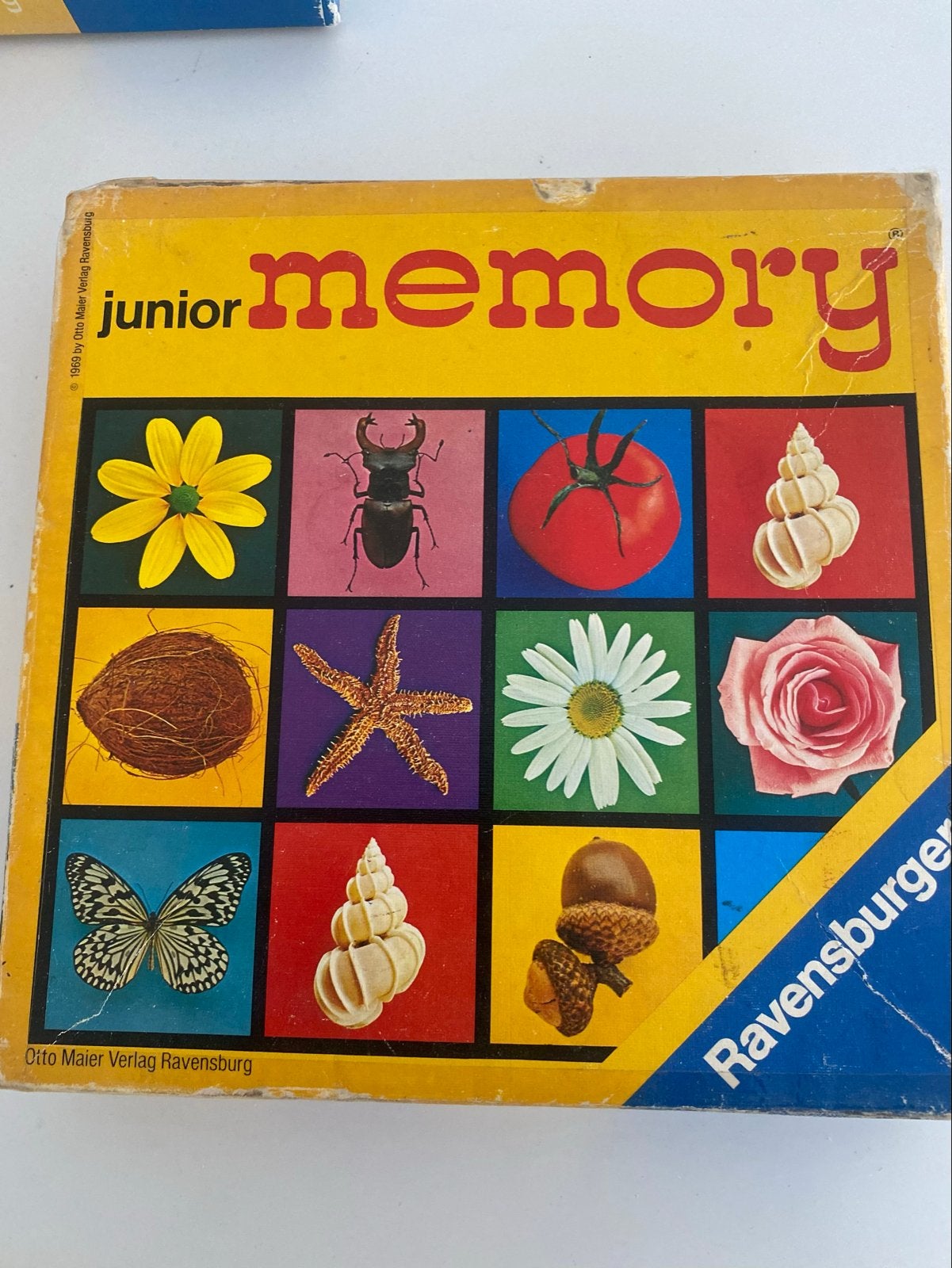 Junior Memory - Ravensburger (Vintage), Een of twee spelers, Ophalen of Verzenden, Gebruikt