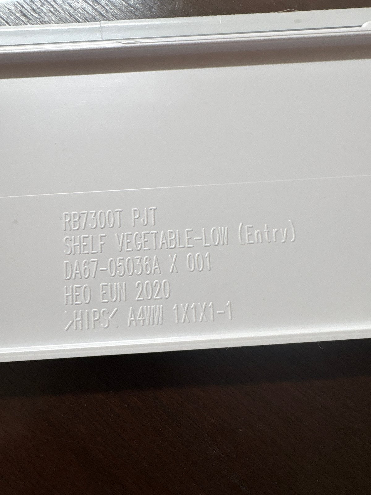 Foto 4 van Groentelade plank voor Samsung RB7300T koelkast