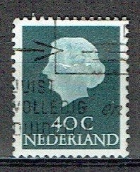 Nederland 1971 nr. 627b Kon. Juliana Oranje Fosfor4, Postzegels en Munten, Verzenden, Gestempeld, Koningshuis