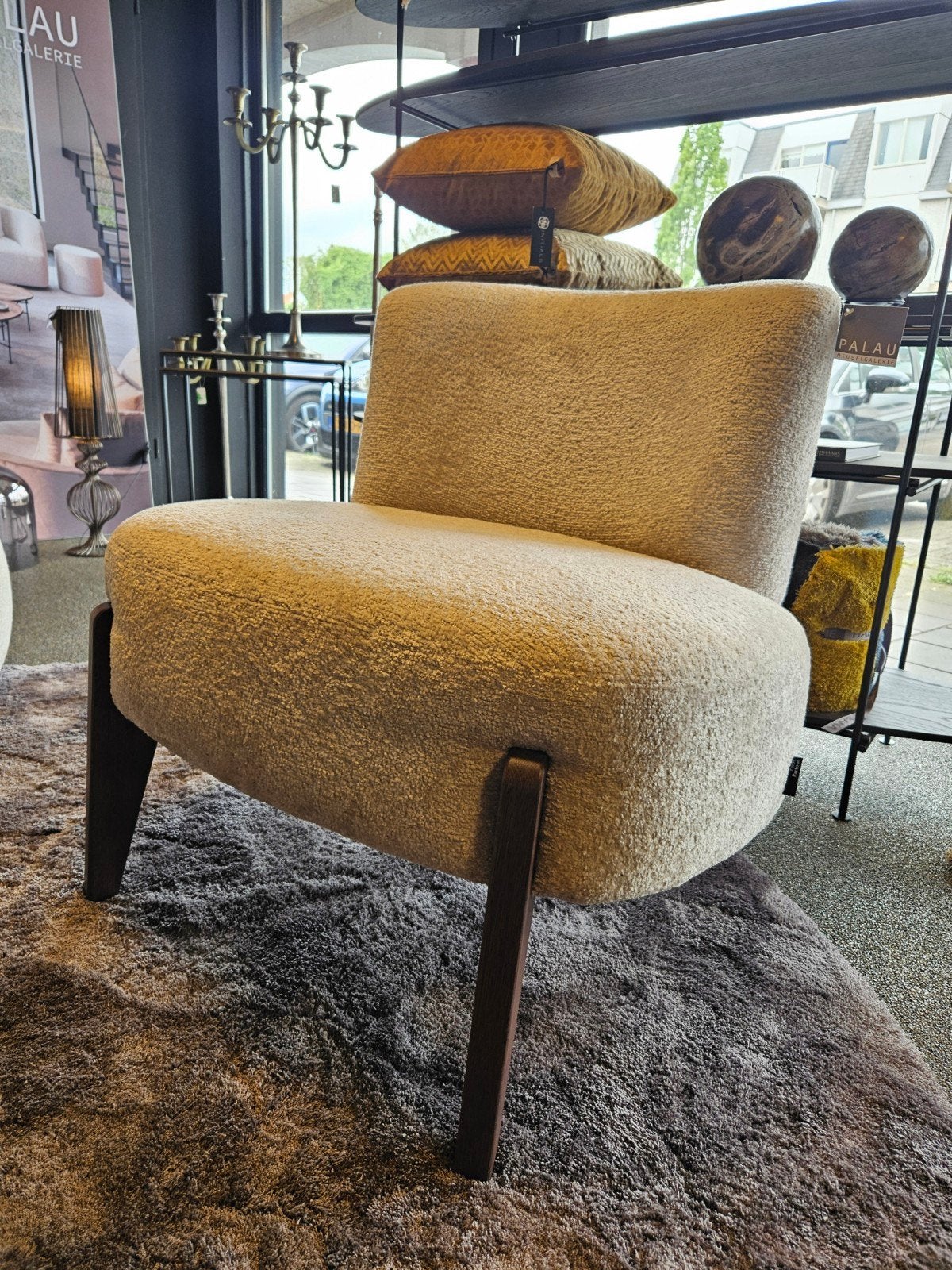 Stoel fauteuil AZUL PASSE-PARTOUT, Verzenden, Zo goed als nieuw, Stof, 50 tot 75 cm