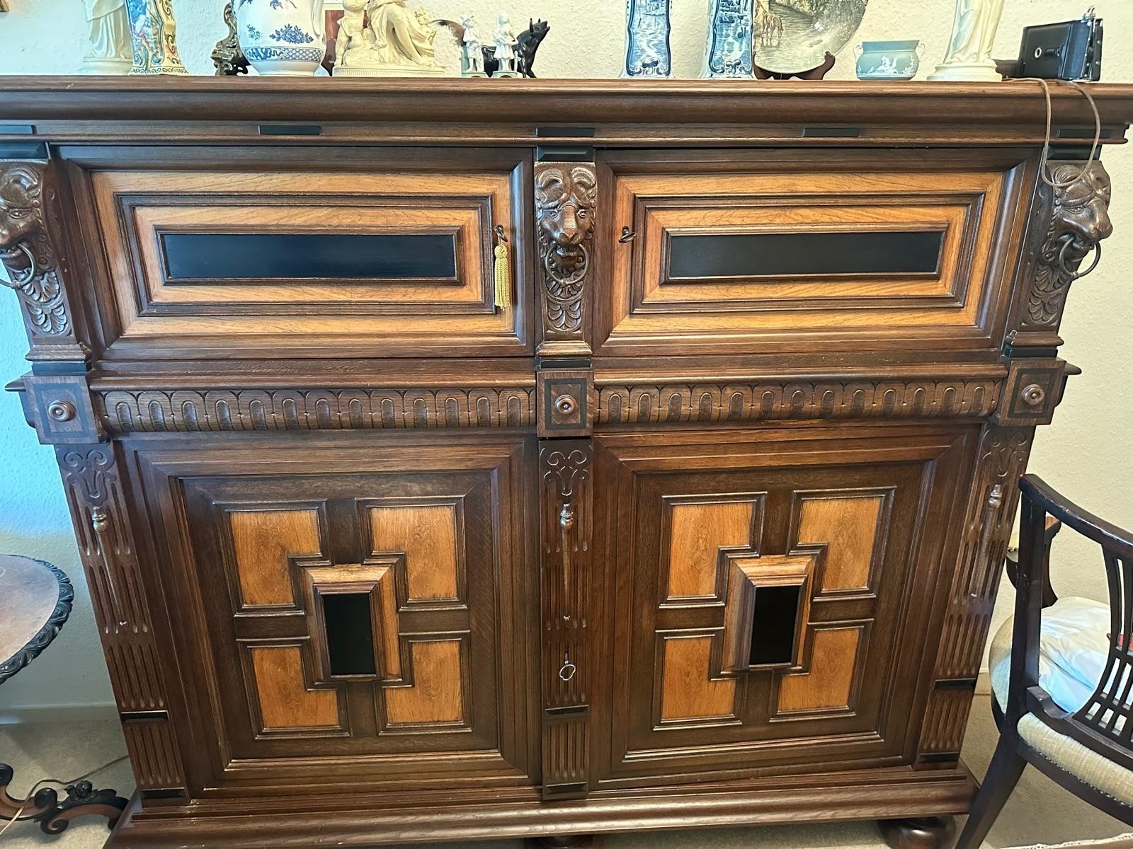 Zeeuwse Kast - Prachtig Houten Dressoir, Ophalen
