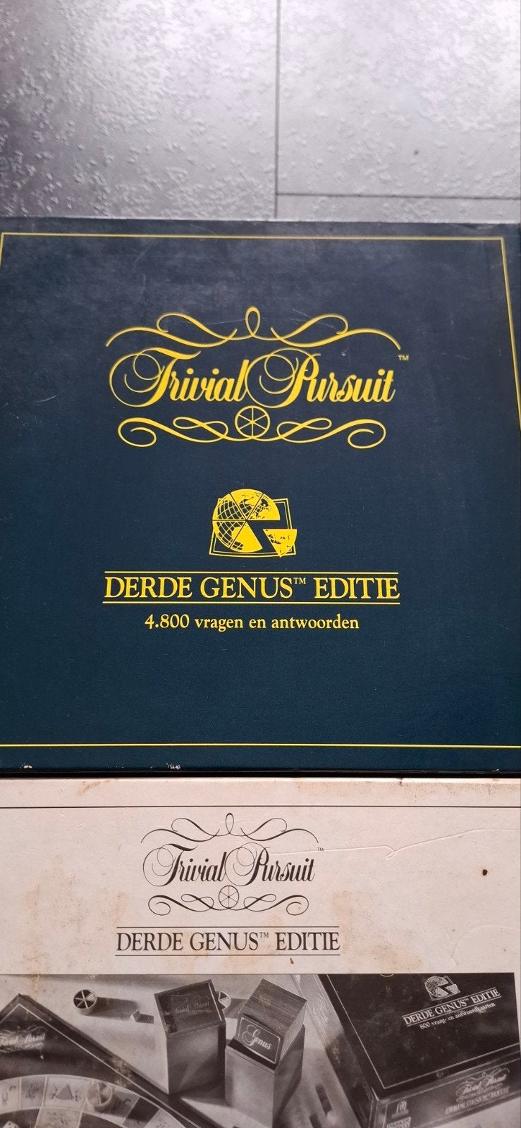 Trivial Pursuit Derde Genus Editie, Hobby en Vrije tijd, Drie of vier spelers, Ophalen, Gebruikt, Parker