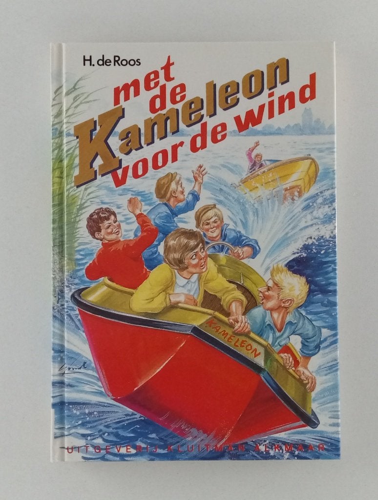Roos, H. de - Met de kameleon voor de wind, Boeken, Verzenden, Gelezen, Fictie