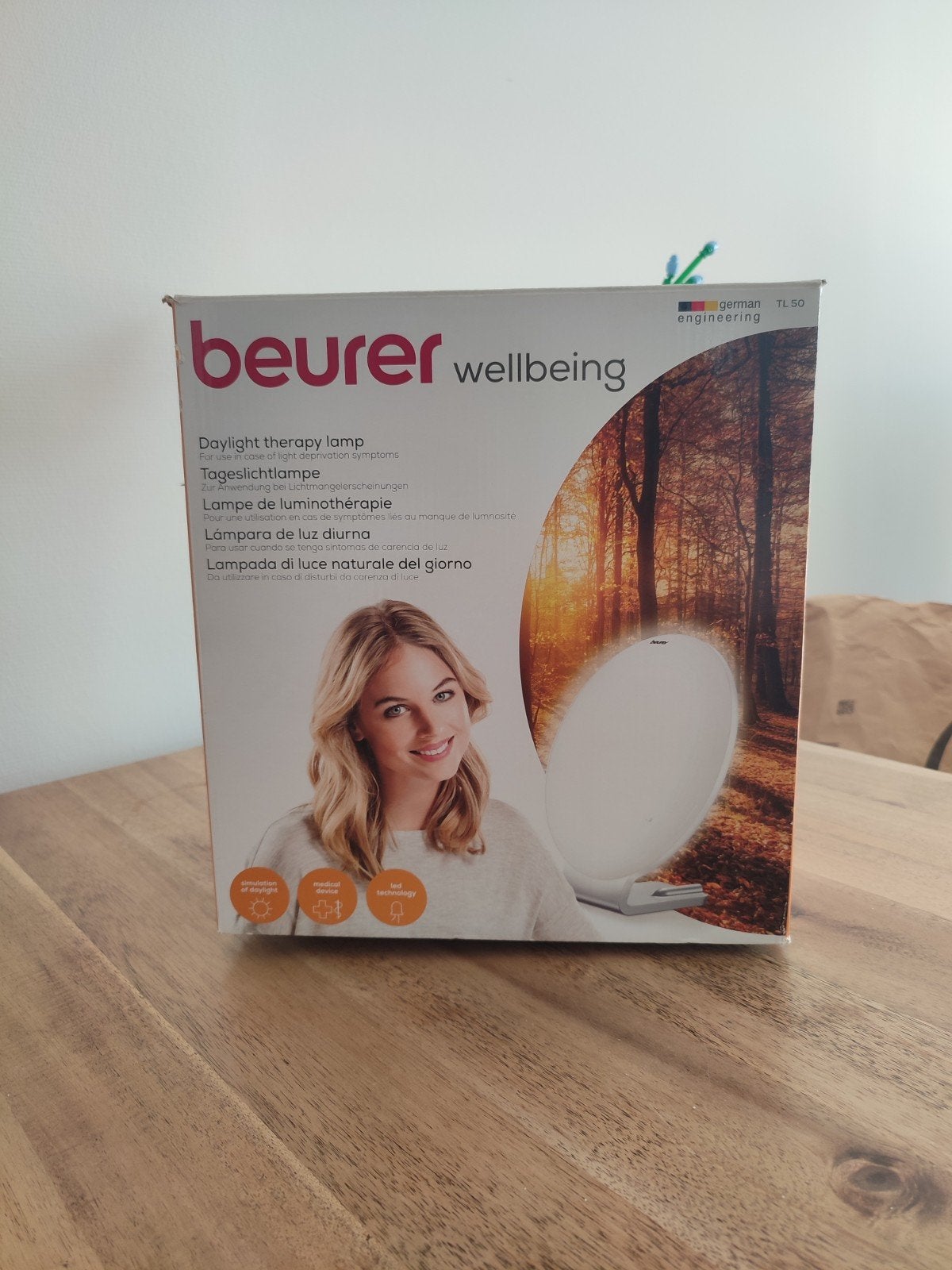 Daylight Therapy Lamp Beurer, Ophalen of Verzenden, Zo goed als nieuw