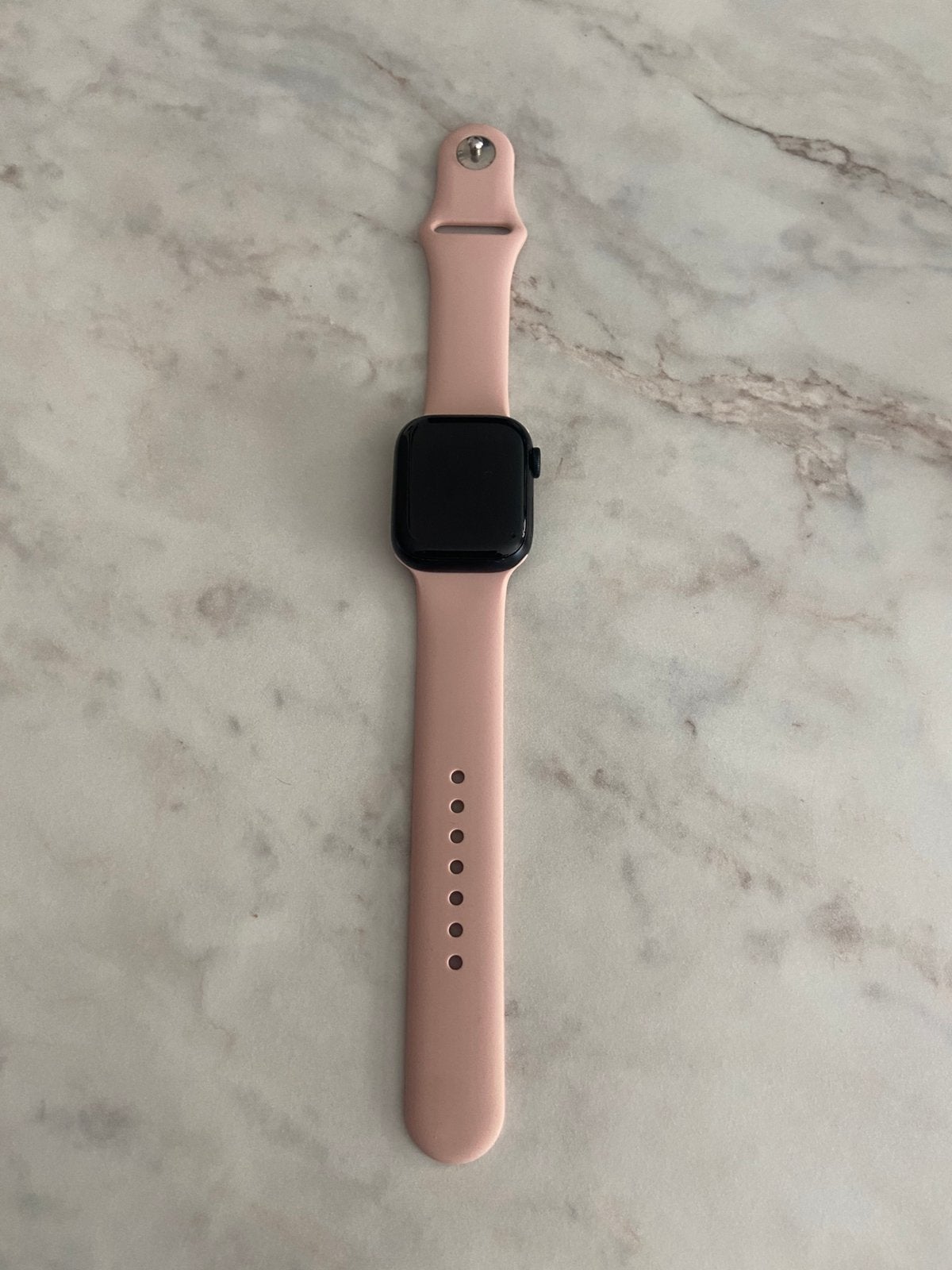 Apple watch 9 serie, Sieraden, Tassen en Uiterlijk, Smartwatches, Ophalen, Zo goed als nieuw, Zwart, IOS