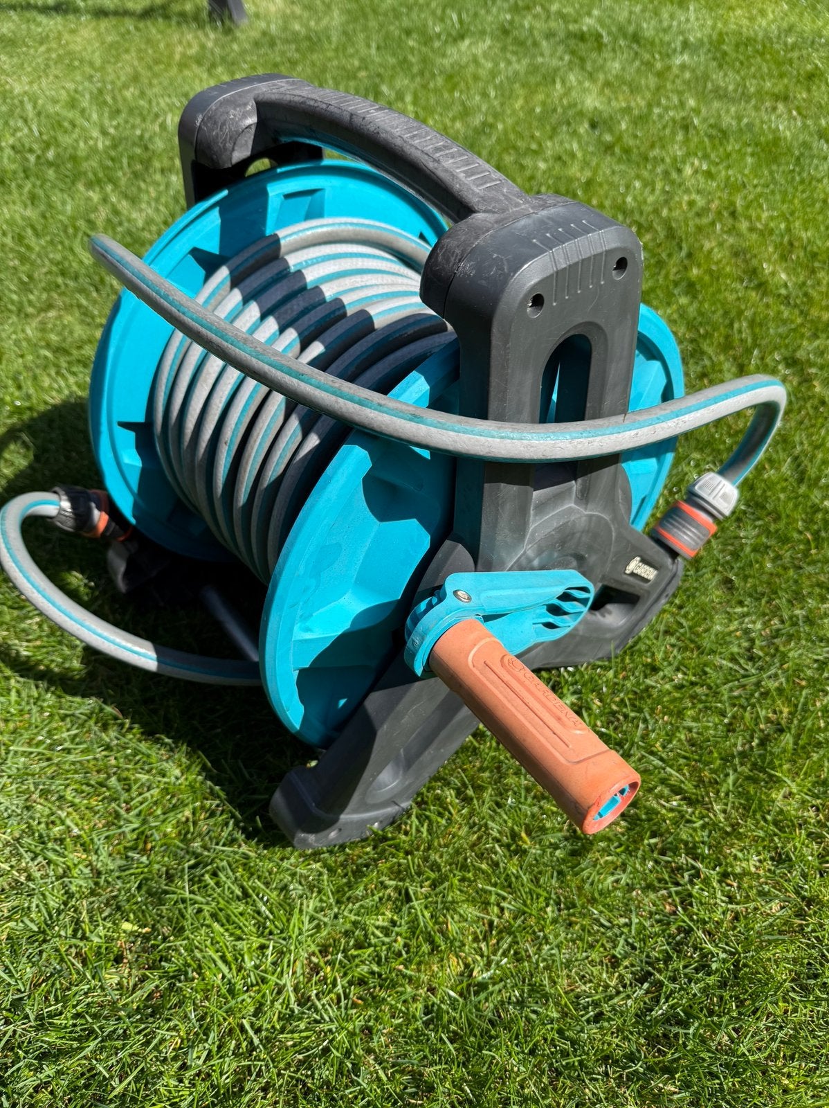 Gardena tuinslanghaspel 20 meter, Ophalen, Gebruikt, Tuinslang