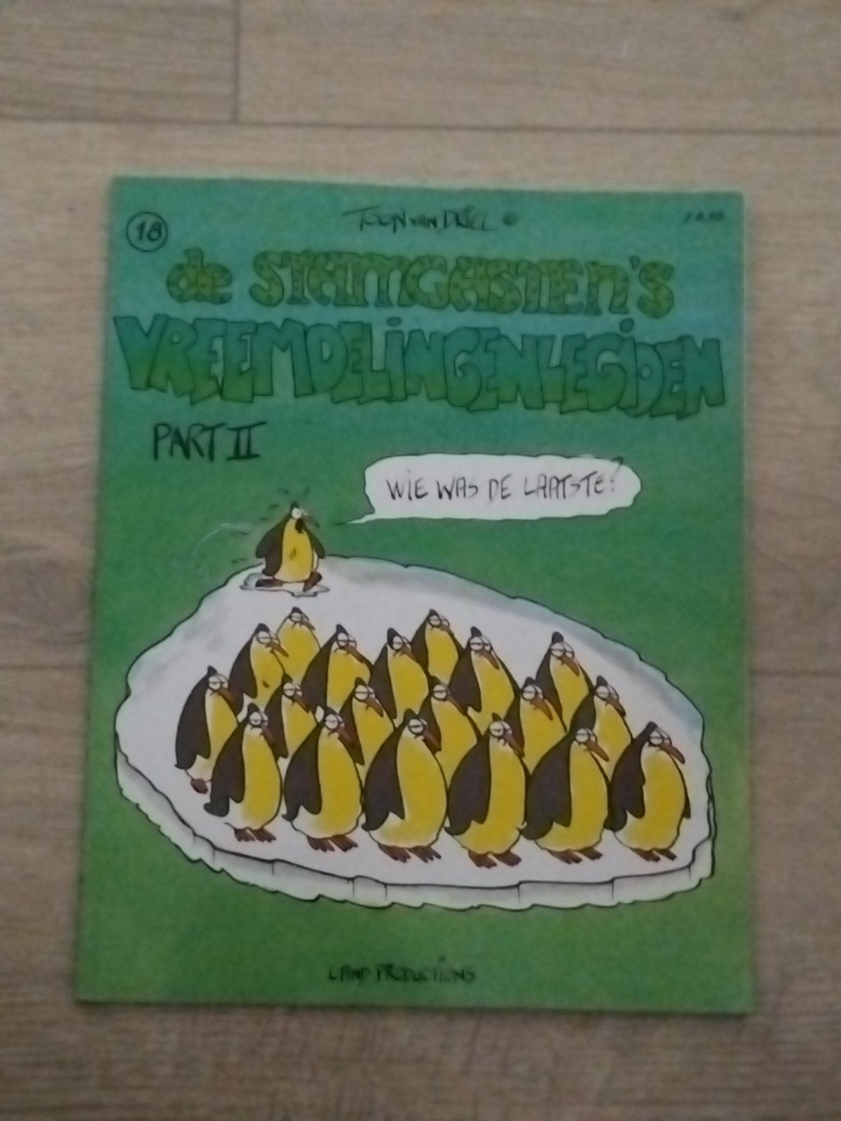 Stamgasten 1e druk van vreemdelingenlegioen deel 2, Eén stripboek, Ophalen of Verzenden