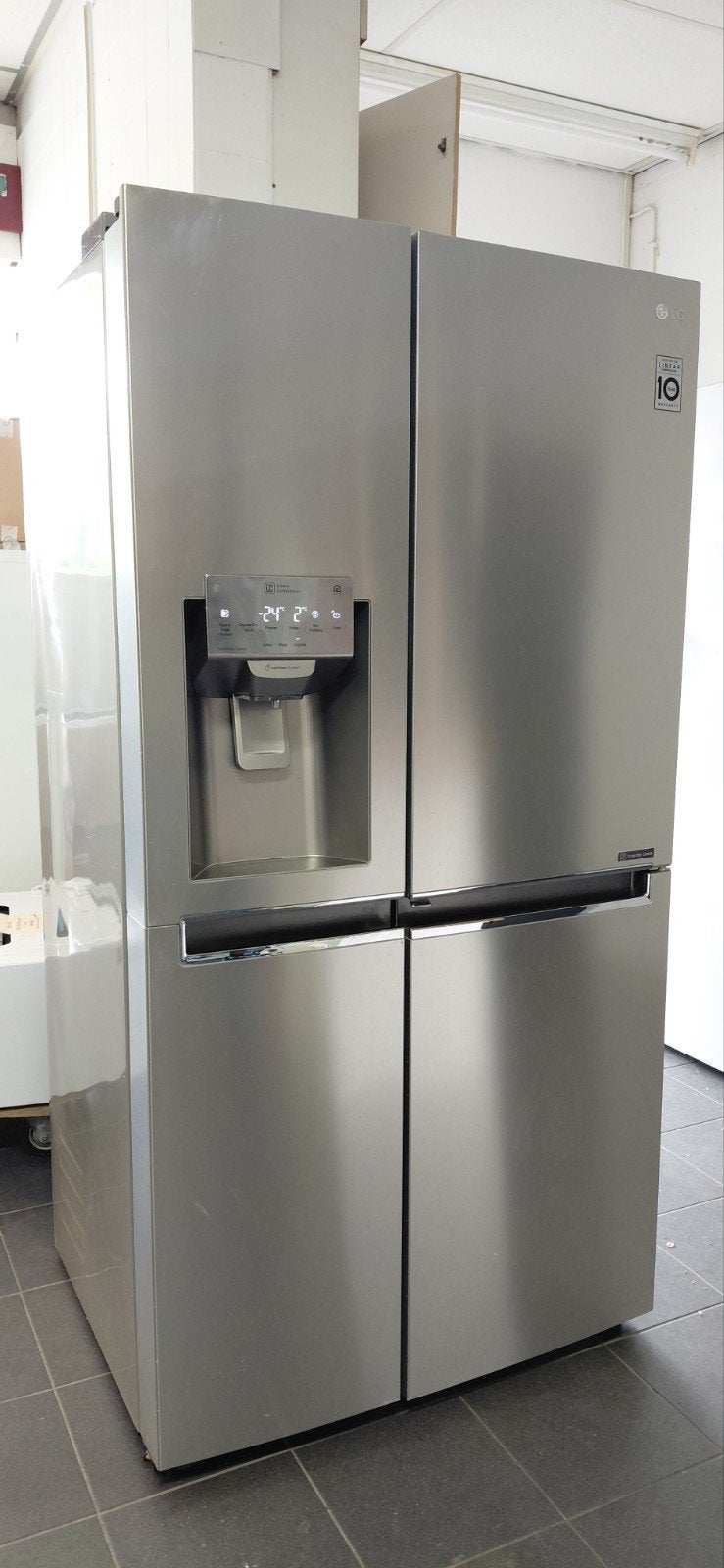 LG Amerikaanse Koelkast - No Frost, IJs- & Watermachine, Ophalen, Gebruikt, 200 liter of meer, 60 cm of meer