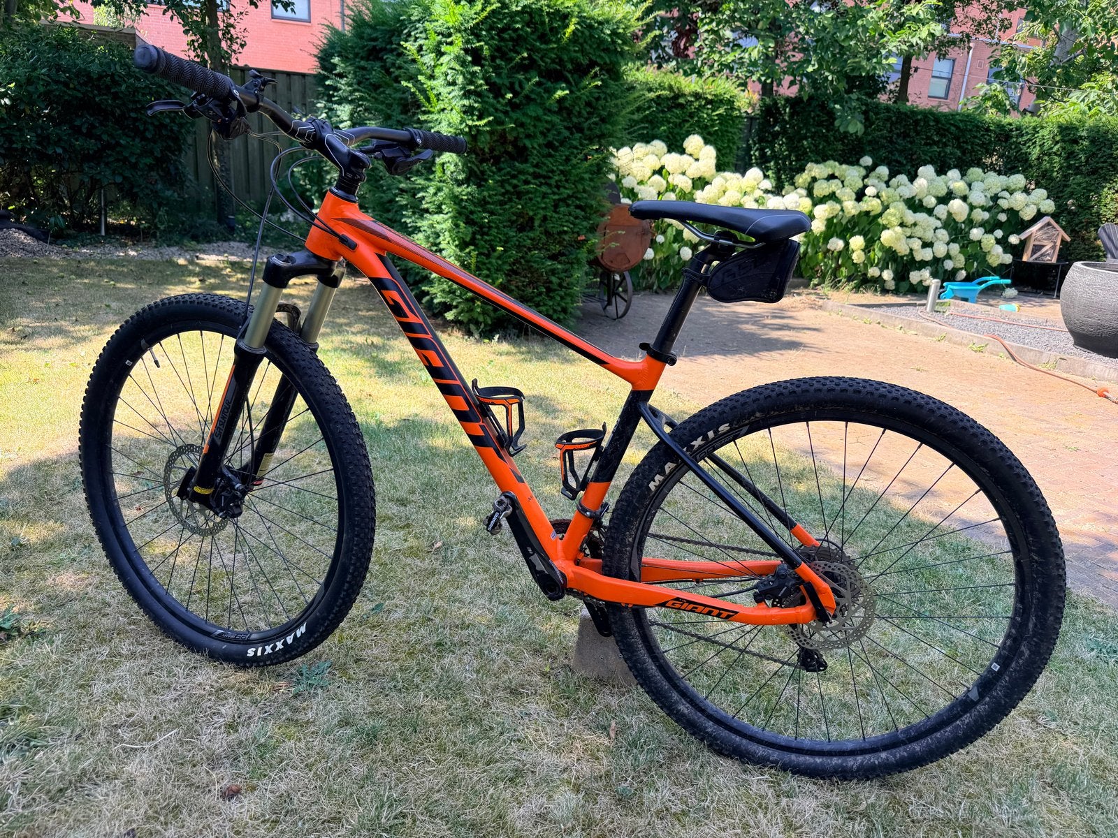 Giant Fathom mountainbike - Zo goed als nieuw, Fietsen en Brommers, Fietsen | Mountainbikes en ATB, Ophalen, Hardtail, Heren, Giant