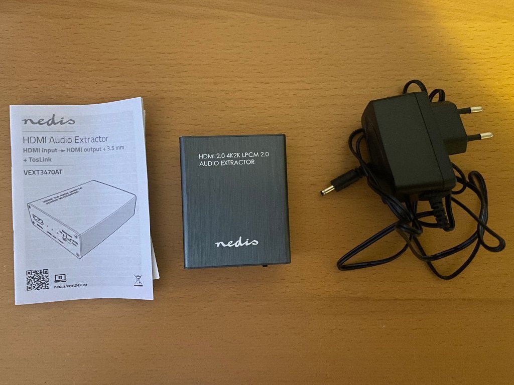 HDMI-Extractor HDMI, Ophalen of Verzenden, Zo goed als nieuw