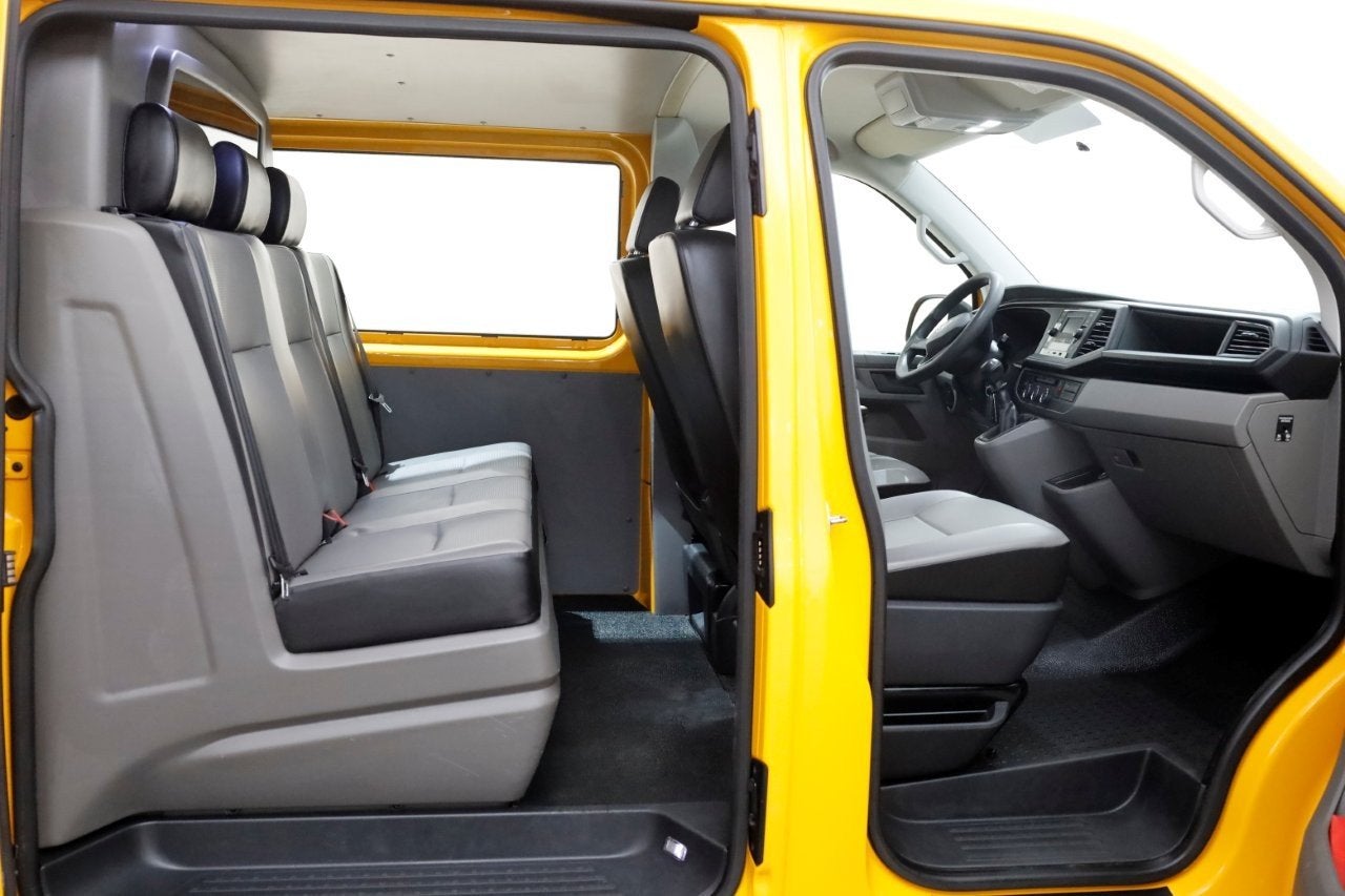 Volkswagen Transporter T6.1 2.0 TDI Lang D.C. Airco/Cruise C, Auto's, Voorwielaandrijving, Gebruikt, Euro 6, Volkswagen