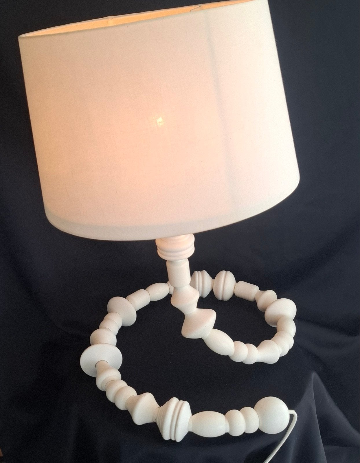 Zeldzame IKEA PS Svarva Tafellamp, Bureaulamp, Wit, Ophalen of Verzenden, Zo goed als nieuw