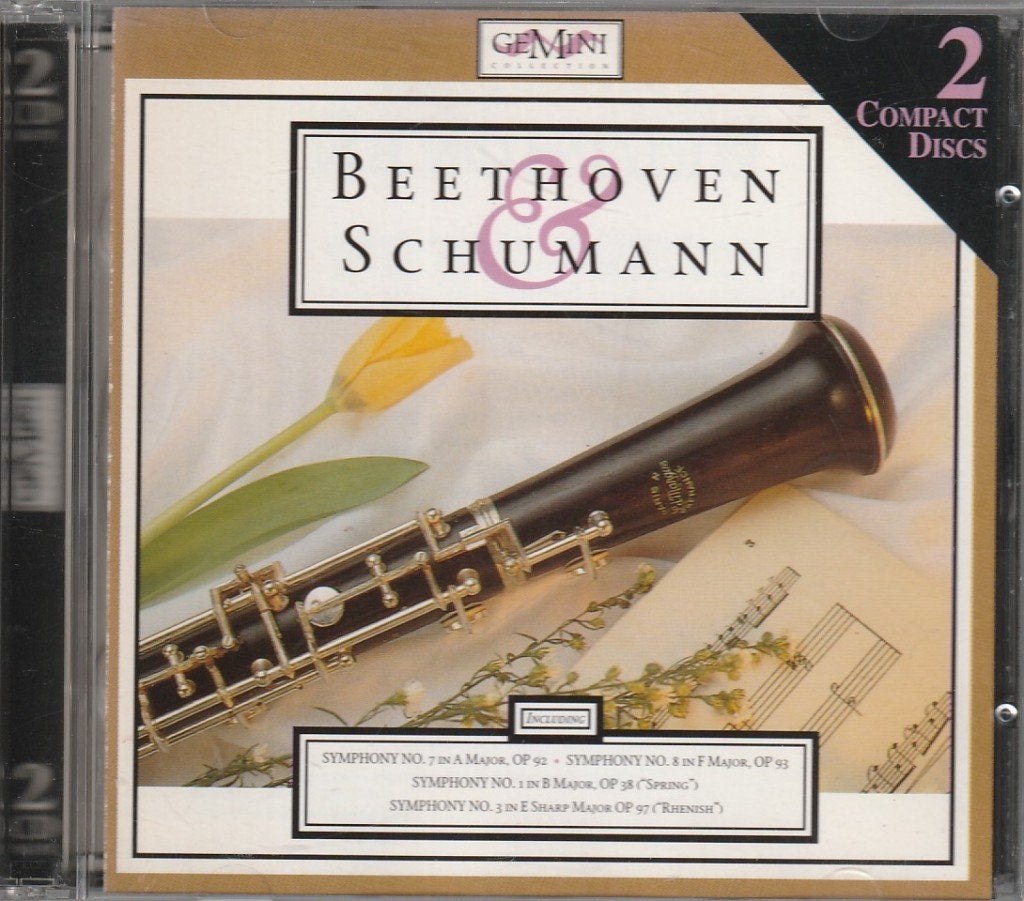 2 cd-set - Beethoven - Schumann - Symphonien {4011}, Cd's en Dvd's, Ophalen of Verzenden, Classicisme, Gebruikt, Overige typen