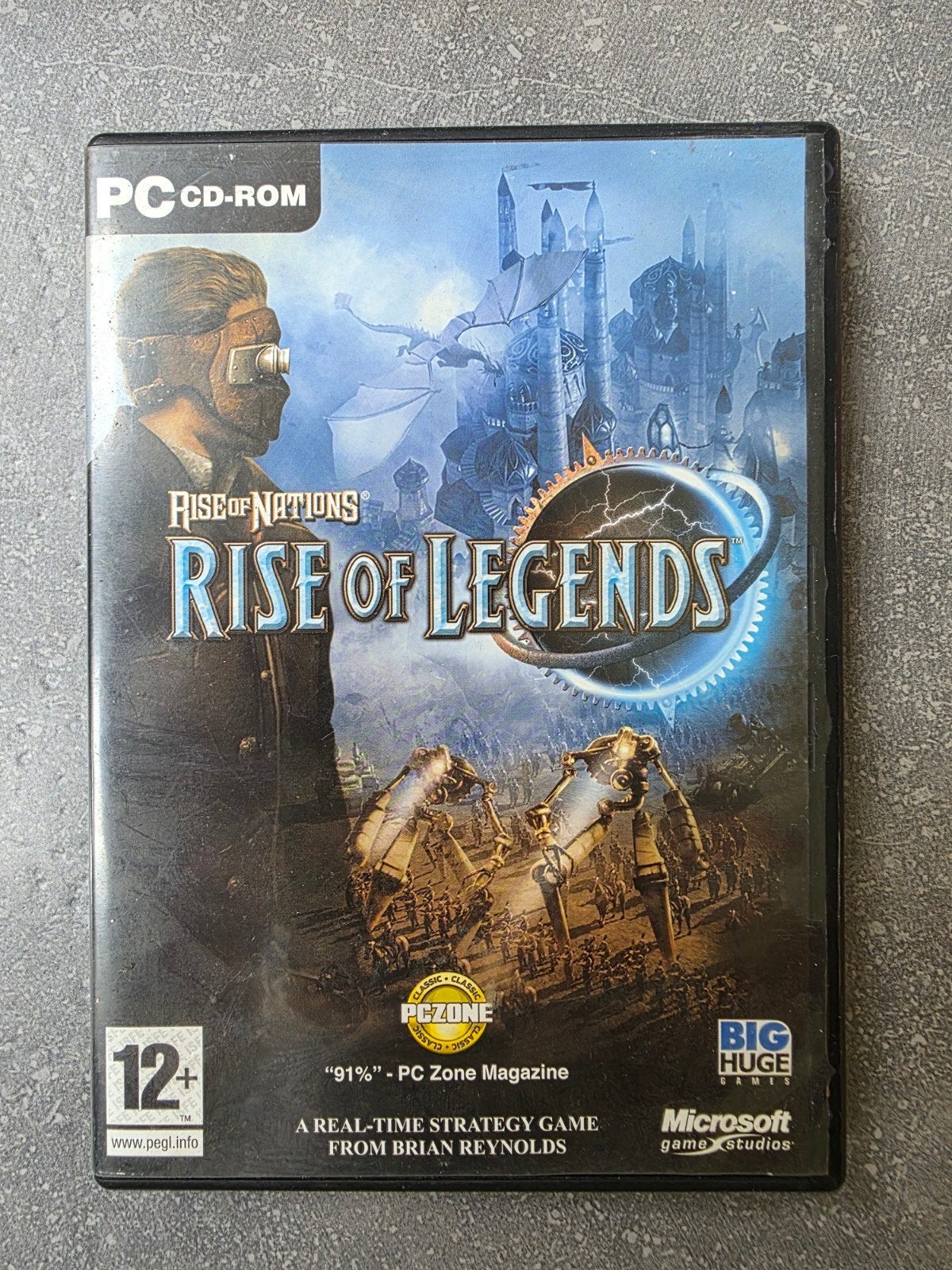 Pc game Rise of Nations rise of legends, 1 speler, Ophalen of Verzenden, Zo goed als nieuw, Strategie en Constructie