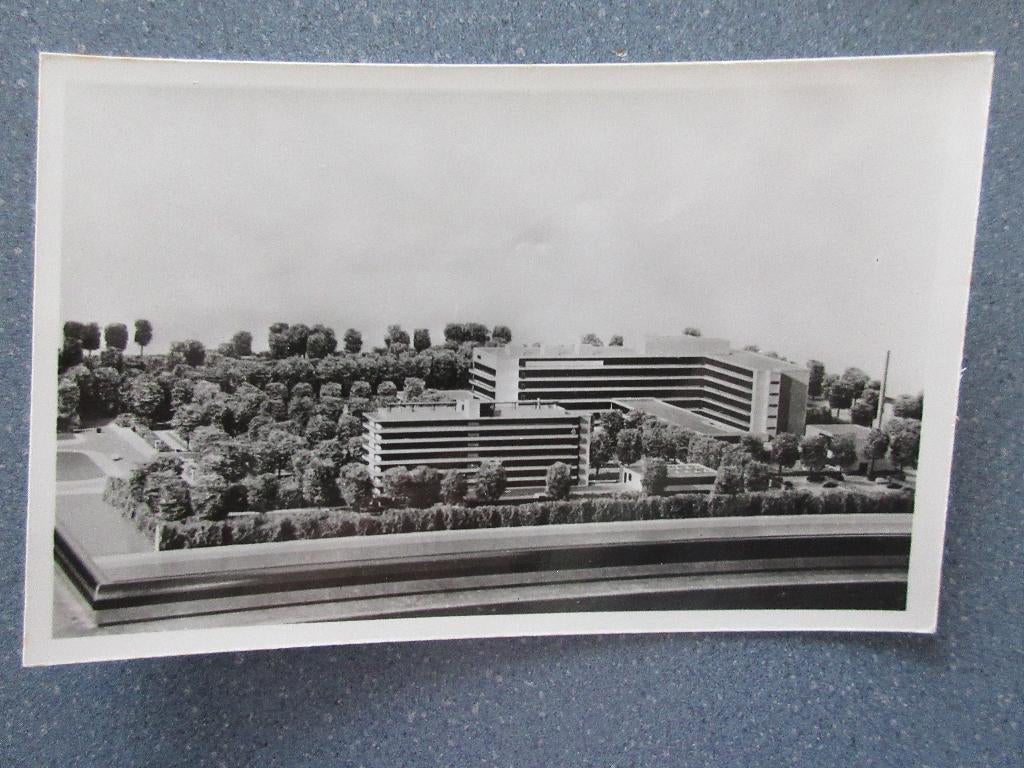 Dordrecht, nieuwbouw Refaja / maquette, Verzenden, 1960 tot 1980, Gelopen, Zuid-Holland