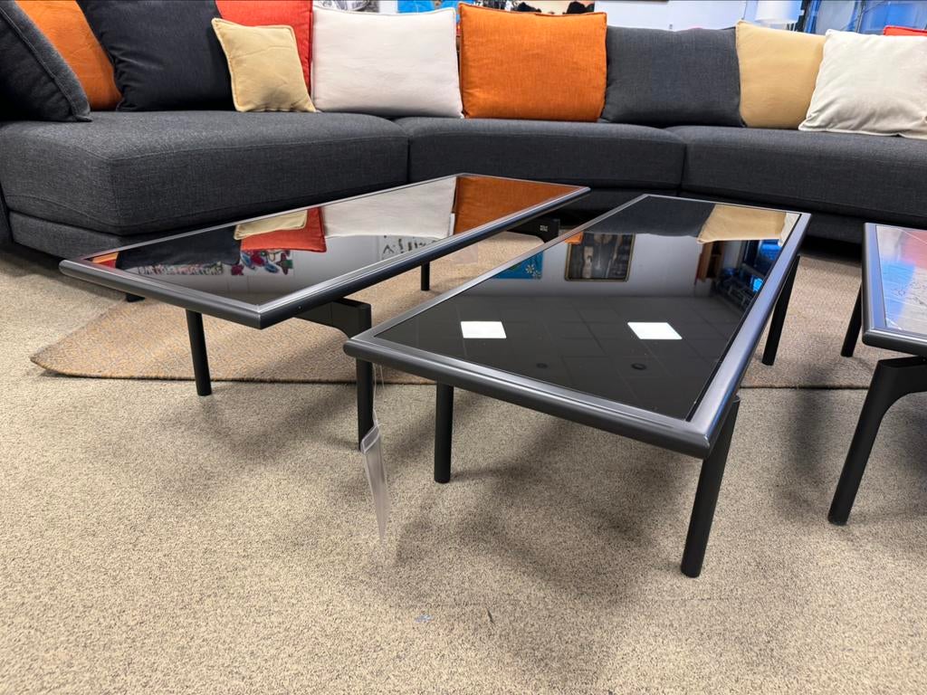 1 Nieuw Rolf Benz 901 413 Salontafel blad glas Design Tafel