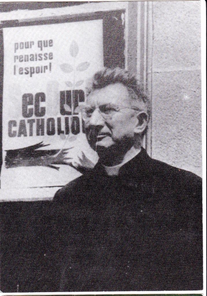Jean Rodhain 1900-1977 Pretre / Secours Catholique -, Verzenden, 1940 tot 1960, Ongelopen, Cultuur en Media