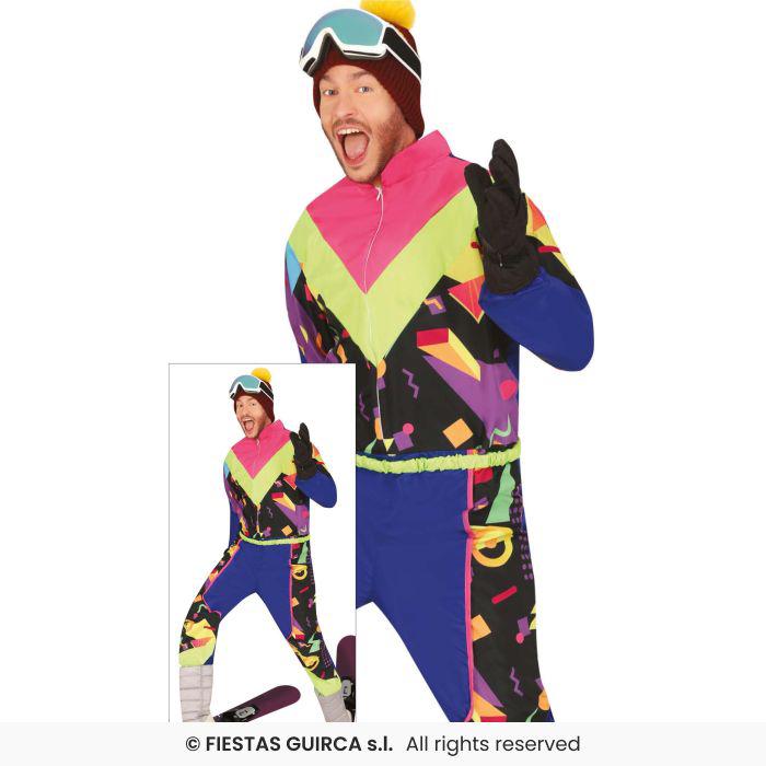 Fout 80s skipak trainingspak foute party carnaval, Ophalen of Verzenden, Nieuw, Maat 52/54 (L)