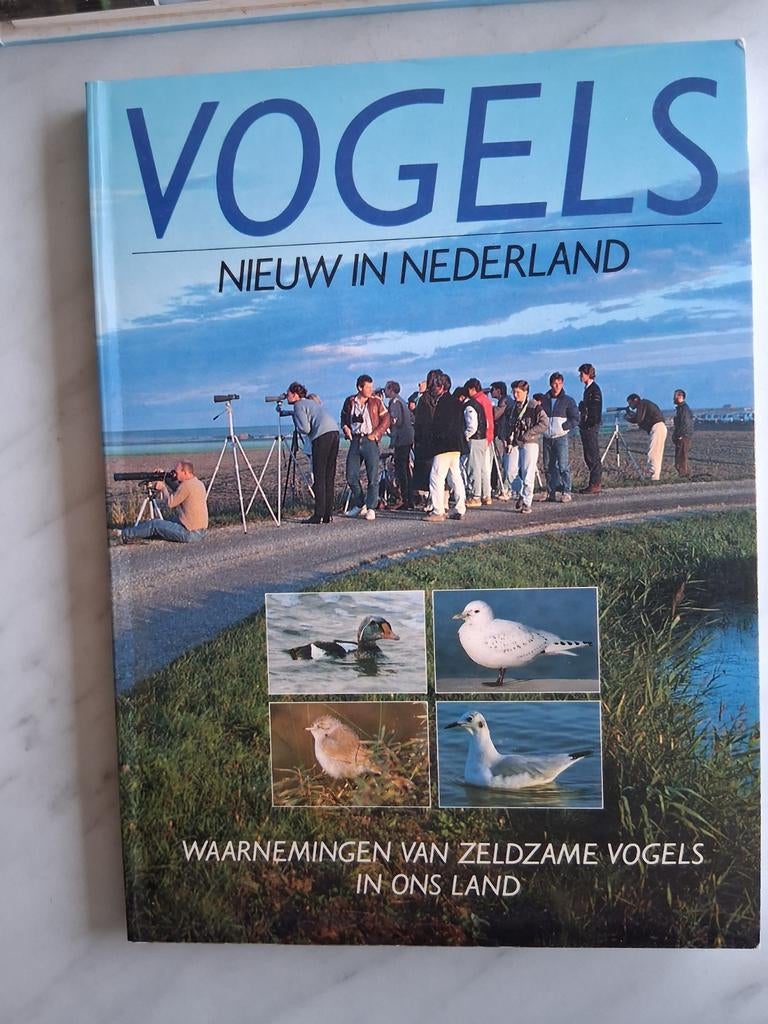 VOGELS NIEUW IN NEDERLAND, WAARNEMINGEN VAN ZELDZAME VOGELS, Boeken, Ophalen of Verzenden, Nieuw, Vogels