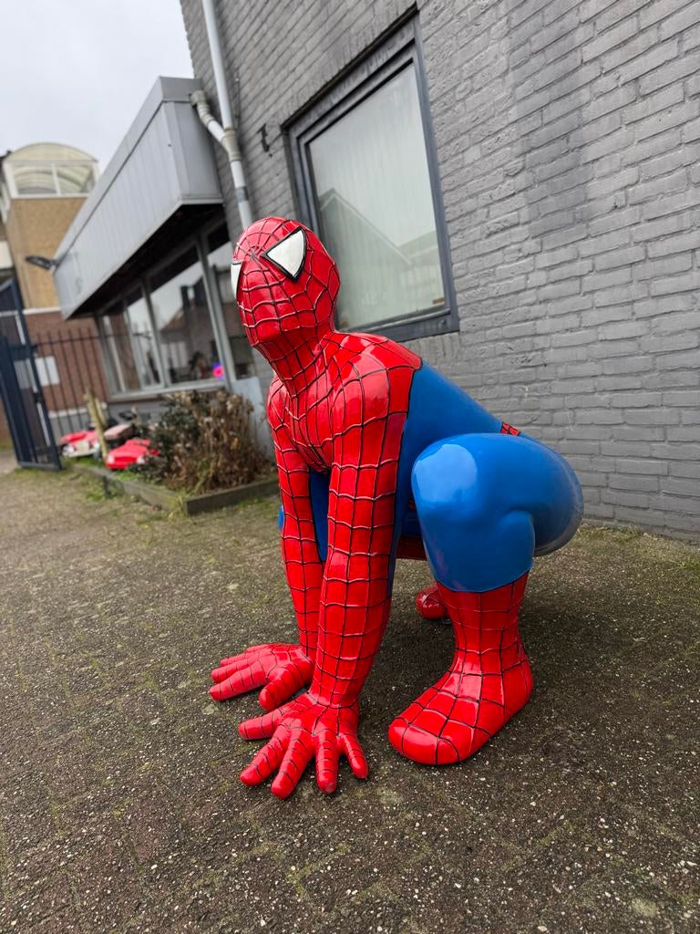 Mega Spiderman Beeld - Levensgroot XXL, Ophalen, Gebruikt, Fantasy