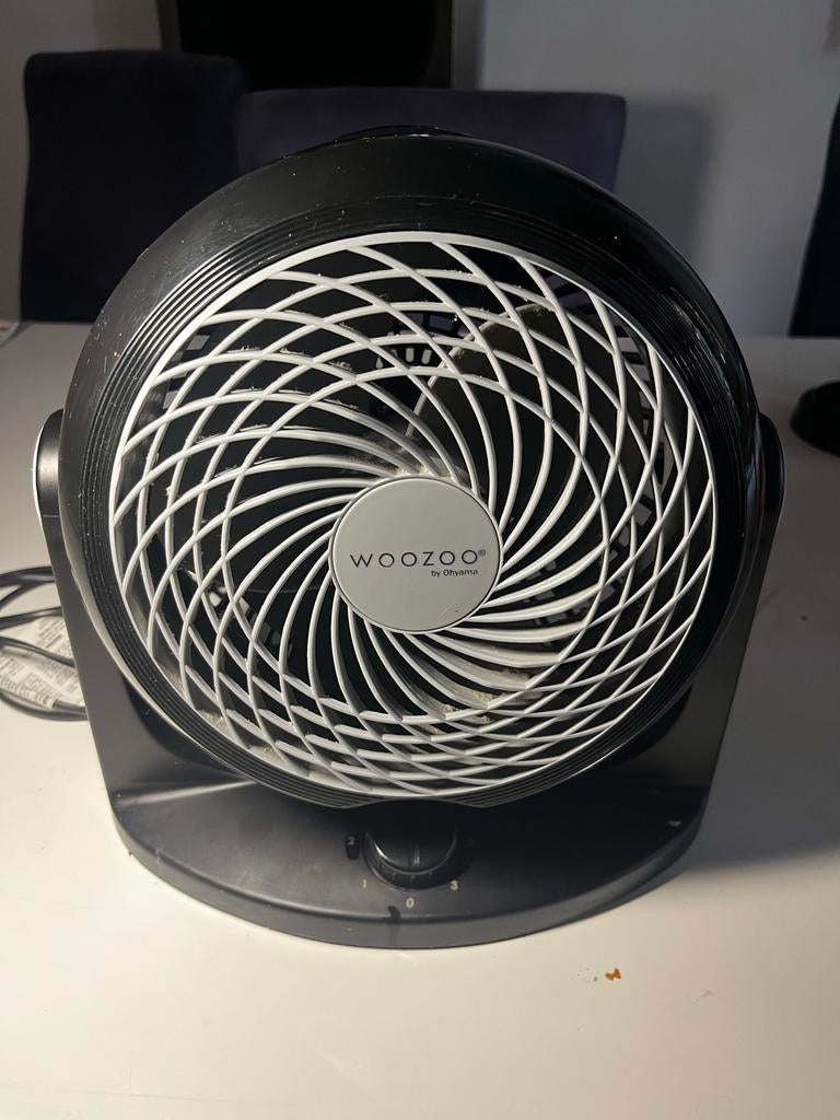 Woozoo Tafelventilator - PCF-HD18N, Ophalen of Verzenden, Gebruikt, Tafelventilator