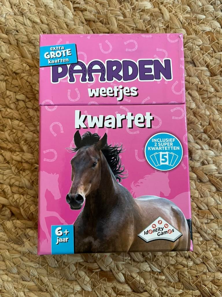 Paardenweetjes kwartet., Ophalen, Zo goed als nieuw, Kwartet(ten)