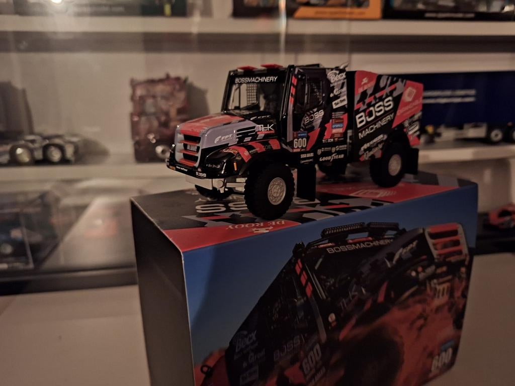 WSI Models Team De Rooy Dakar Truck 1/50, Hobby en Vrije tijd, Modelauto's | 1:50, Ophalen of Verzenden, Nieuw, Bus of Vrachtwagen