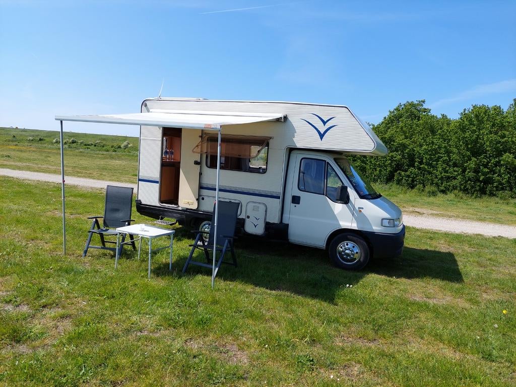 Camper in zeer goede staat - 9000 euro, Caravans en Kamperen, Buscamper of Camperbus, Tot en met 2, Particulier, Fiat