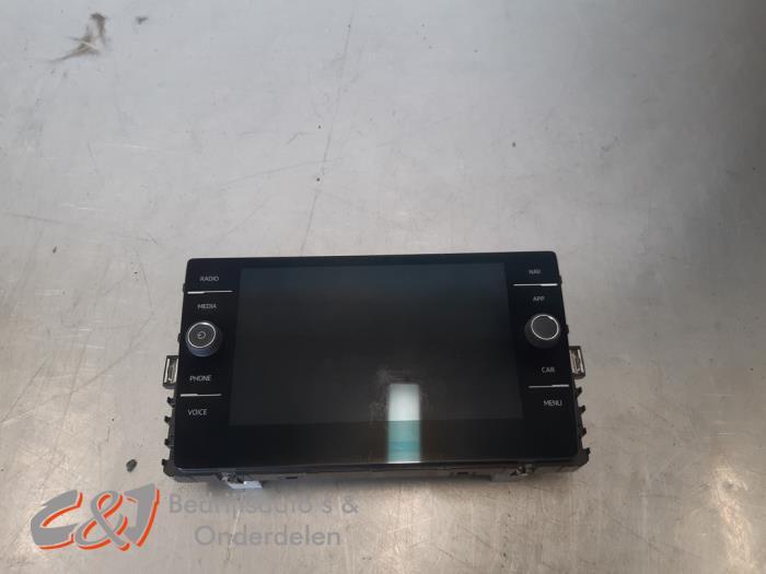 Navigatie Display van een Volkswagen Crafter, Gebruikt, -, Volkswagen, -