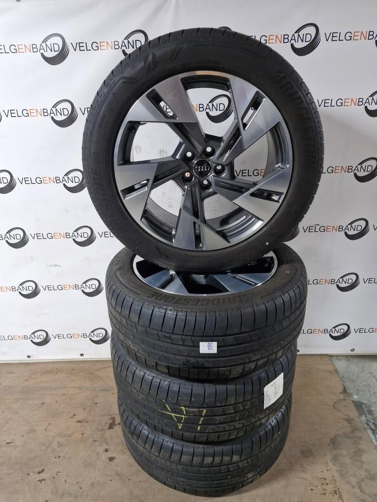 Zomerset Audi E-Tron Q7 Q8 255 50 20 5x112 66.6 Y design 5, Gebruikt, 255 mm, Banden en Velgen, Ophalen of Verzenden