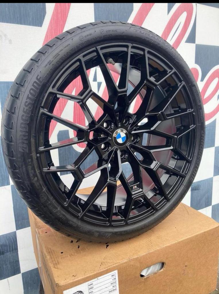 19 inch BMW 3 serie velgen G20 G21 5x112 Bridgestone RFT, 19 inch, Banden en Velgen, Ophalen of Verzenden, Zomerbanden