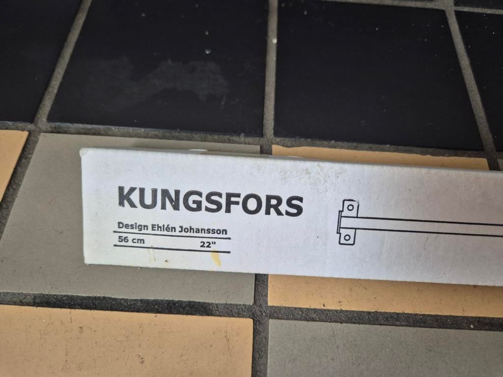 Kungsfors IKEA Wandopberg-systeem Nieuw in Verpakking, Ophalen, Nieuw