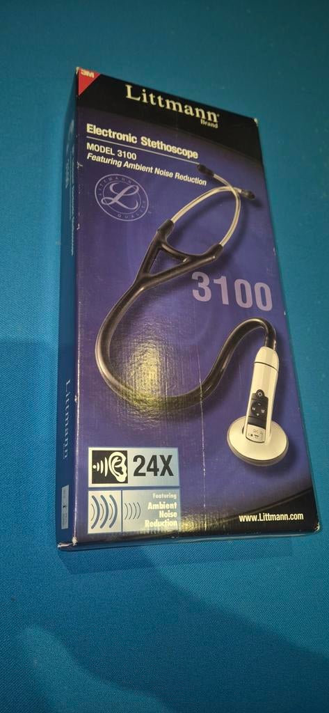 3M Littmann 3100 electronic stethoscope Niuwe, Ophalen of Verzenden
